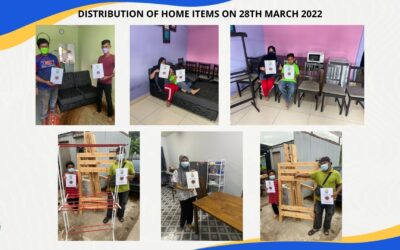 Distribution of Home Items