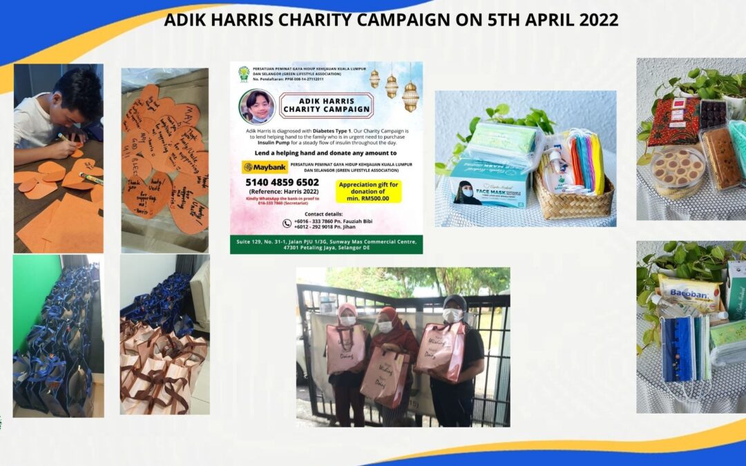 Adik Harris Charity Campaign